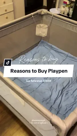 Safe baby = Worry free Mommy 😌✨ Baka need mo na din nito 🥰 #babyplaypen #playpen #nivicobebe #nivicobebeplaypen #babiesoftiktok #MomsofTikTok #fyp #fypシ゚ #fypシ゚viral #fypage #foryou #foryoupage #trending #viral 