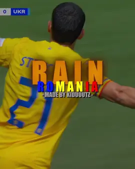 Rain ft. Romania 🇷🇴 #romania #stanciu #viral #football #rain 