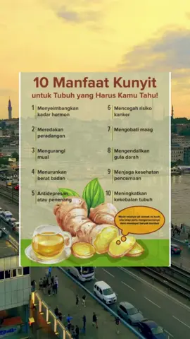 Ternyata Manfaat Kunyit Banyak Juga Lohh #kesehatan #fypシ゚viral #sehat #fypシ 