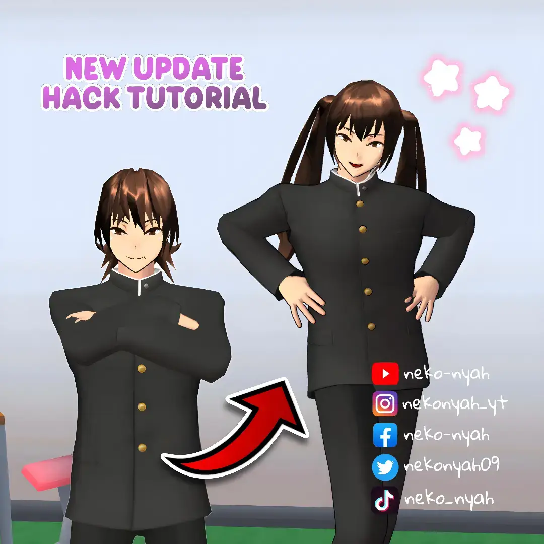 Watch the full video tutorial on my YouTube channel, link in my bio ❤️  #fyp #fypツ #sakuraschoolsimulator #sakuraschoolsimulatorindonesia #mystery #trend #meme #anime #simulator #game #yanderesimulator #newupdate 