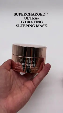 SUPERCHARGED™ Mascarilla facial de noche ultrahidratante🧡  #mascarillahidratante #mascarilla #skintok #hidratacionfacial #FOREO 