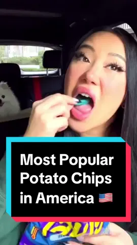 Most Popular Potato Chips in America 🇺🇸 Follow Me for more ❤️ #potatochips #unitedstates #newyork #losangeles 