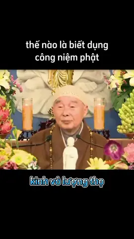 thế nào là biết dụng công niệm phật #hoathuongtinhkhong #kinhvoluongtho #xuhuongtiktok #hashtag 