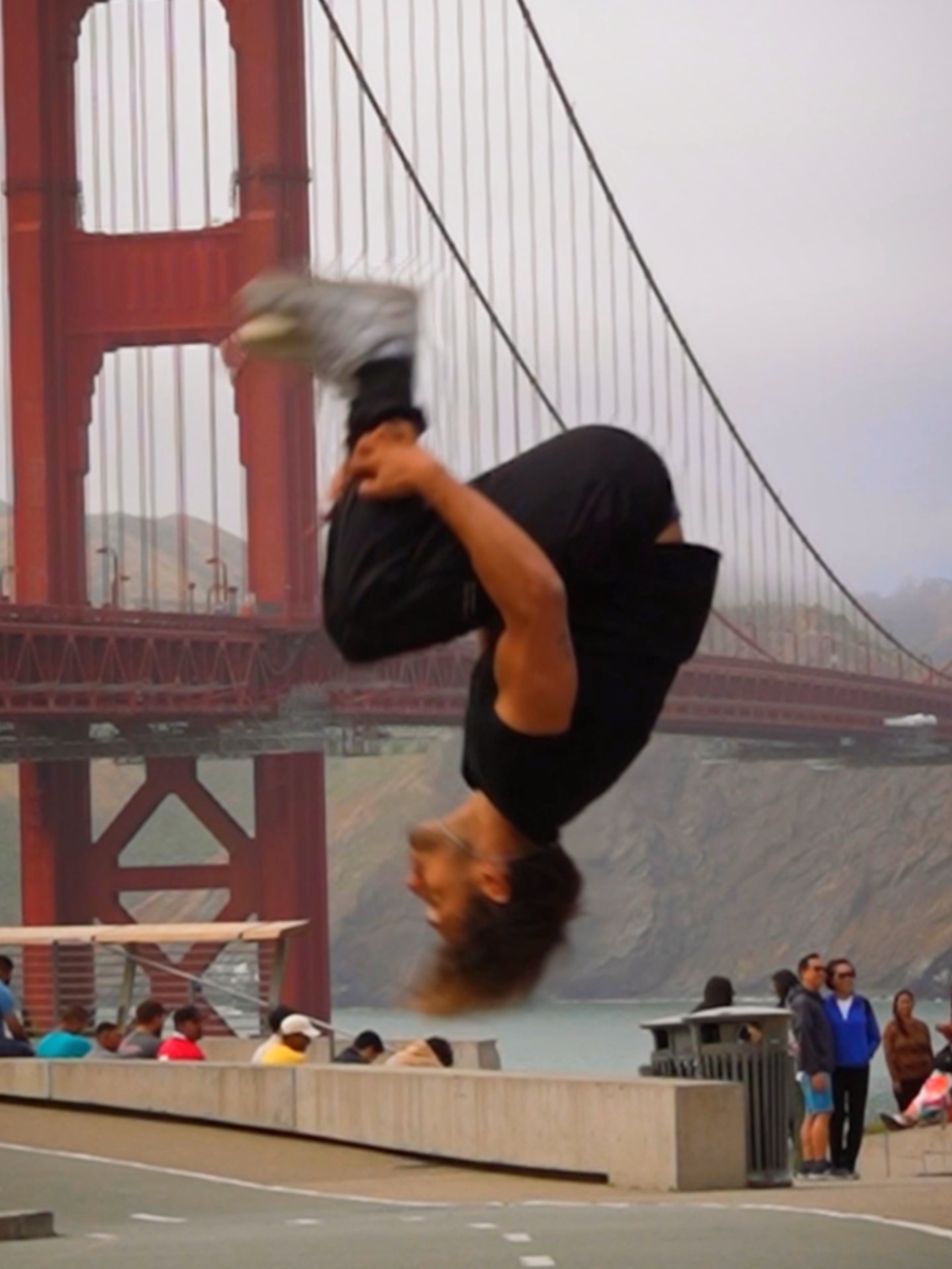 Here's why my head always spins!😂 Where should the next video be? Drop your suggestions in the comments!🔥  #faffapix #vfx #backflip #sanfrancisco