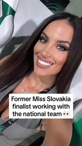 Meet the former Miss Slovakia finalist working with the national team ahead of England clash 👀 #slovakia #england #simonaleskovska #football #EURO2024 #euros #last16 #fyp #foryou #foryoupage #dailymail