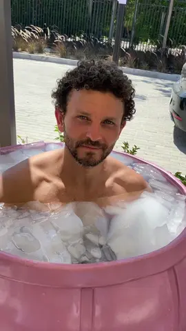 Hossam Ghaly ⚽️⭐️  #icebathchallange#wellness #Recovery #icebath #fyp 