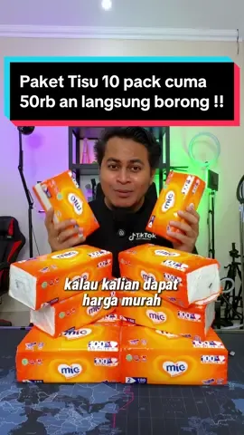 Paket tisu segini banyak harganya murah banget, ini sih definisi sedekah sambil jualan. Kalo dapet harga murah langsung di co 2,3 atau 4 sekalian deh biar ga rugi 😆 #pakettisu #pakettisu10pack #tisumurah #tisumurahdanpromo #tisuviraltiktok #tisumice #tisuemurah #Adlihibatul 