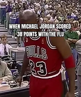 In the finals too #michaeljordan #flugame #flu #game #1997 #chicagobulls #utahjazz
