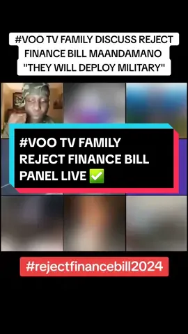 This was a very interesting Panel About the Reject Finance Bill maandamano. Follow VOO TV FAMILY ON TIK TOK for more‼️ #voo_tv #vootv #kenyansinsaudia🇸🇦🇸🇦🇰🇪🇰🇪 #kenyansinqatar🇶🇦🇶🇦🇰🇪🇰🇪 #kenyansinlebanon🇰🇪🇱🇧 #kenyansiniraq #kenyansingulf #kenyantiktok🇰🇪 #kenyansinusa🇺🇸 #kenyansingermany🇰🇪🇩🇪  #LIVEhighlights  #TikTokLIVE #LIVE 
