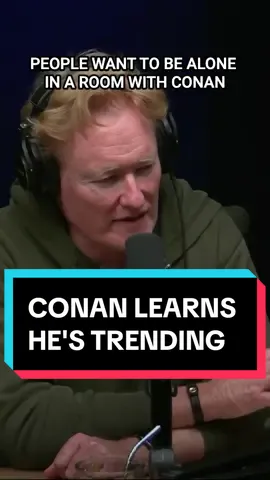 Would you lose control? #CONAF #conanobrien @David Hopping 