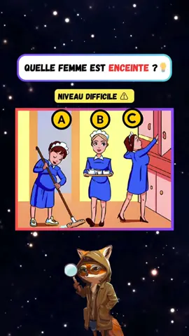 Dans cette énigme, devine laquelle de ces femmes est enceinte. #enigme #devinette #testvisuel #genie #quiz  énigme avec réponse  Énigme à résoudre  énigme tiktok enigme à faire enigme logique enigme jeu enigme facile énigme du jour