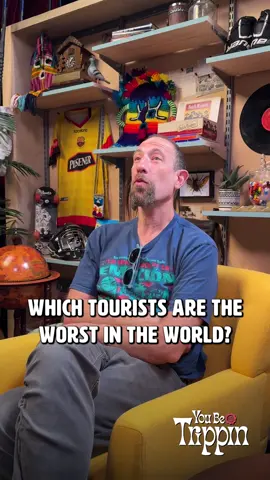 When these tourists show up... go home. #YouBeTrippin #YBT #tourists #tourism #travelpodcast #traveltips #advice #comedy