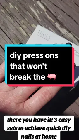 Every girl should have beautiful hands! check out this diy nail set! #presson #nailart#transformation #tiktokdeals  #datenight #DIY #pressonnails 