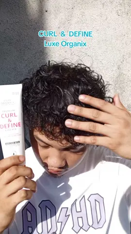 CURL & DEFINE for curl hair #curlyhair #luxeorganixph #luxeorganic #curldefining #pangpakulot 