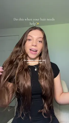 My haircare routine when my hair needs help😰 folllow for hair tips 🤍 #haircare #haircareroutine #hairtreatment #damagedhair #damagedhairrepair #hairtutorial #HairCareTips #hairtips #hairhacks #hairrepair #healthyhair #longhair #hairgoals #howtorepairdamagedhair #hairtok #preshampoo 