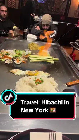 #Hibachi in #NewYork 🍱 Restaurant: The Angle - Long Beach Road #familydinner #newyorkcity #NYC #Vlog #fyp #CapCut 