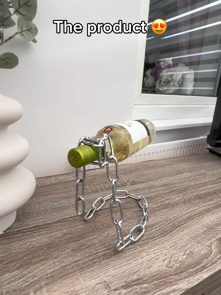The only correct way to display your wines 😍🍷#winelover #wine #decorideas #homedecor