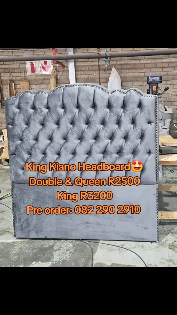 Make your bedroom the most comfortable room in the house with these classy headboards✨   For more information   📞Contact: 082 290 2910 (📲or Via Whatsapp. PRE-ORDER NOW🔥 #headboards #chesterfield #foryou #randburg 