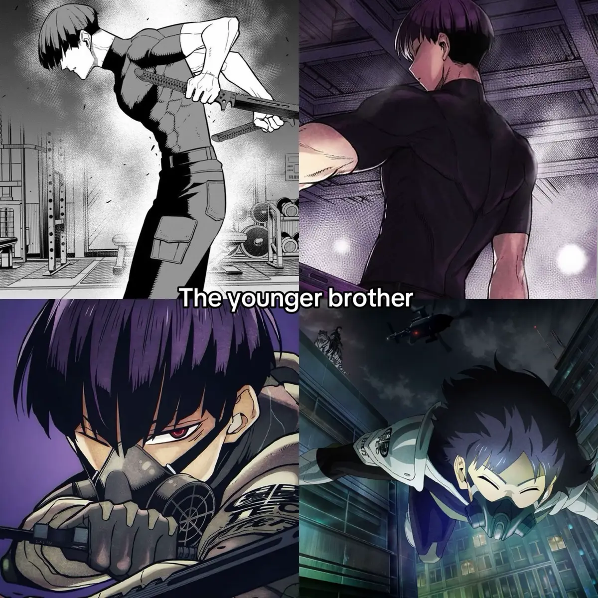 #hoshina : damn hoshina bloodline are so fineee || #anime #animetiktok #kaiju #kaijuno8 #kaijudo #manga #olderbrother #youngerbrother #captain #hoshinasoshiro #xyzbca 