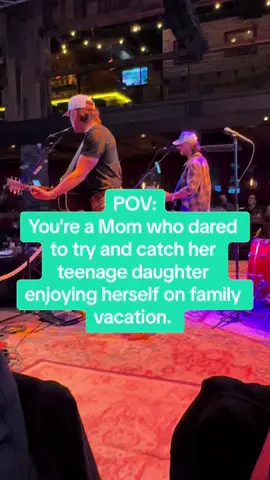 Don't catch those teenagers having a moment. 🙄 Love my girl, but some days Im not allowed to let her know that. #teenagers #girlmom #familyvacation #relatable #workingmom #sahm #emptynest 