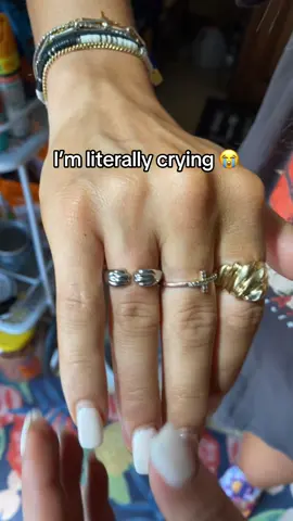 It’s so cute 🥹😭 #giftsforher #catsoftiktok #catlover #dogs #dogsoftiktok #jewelry #rings #paws 