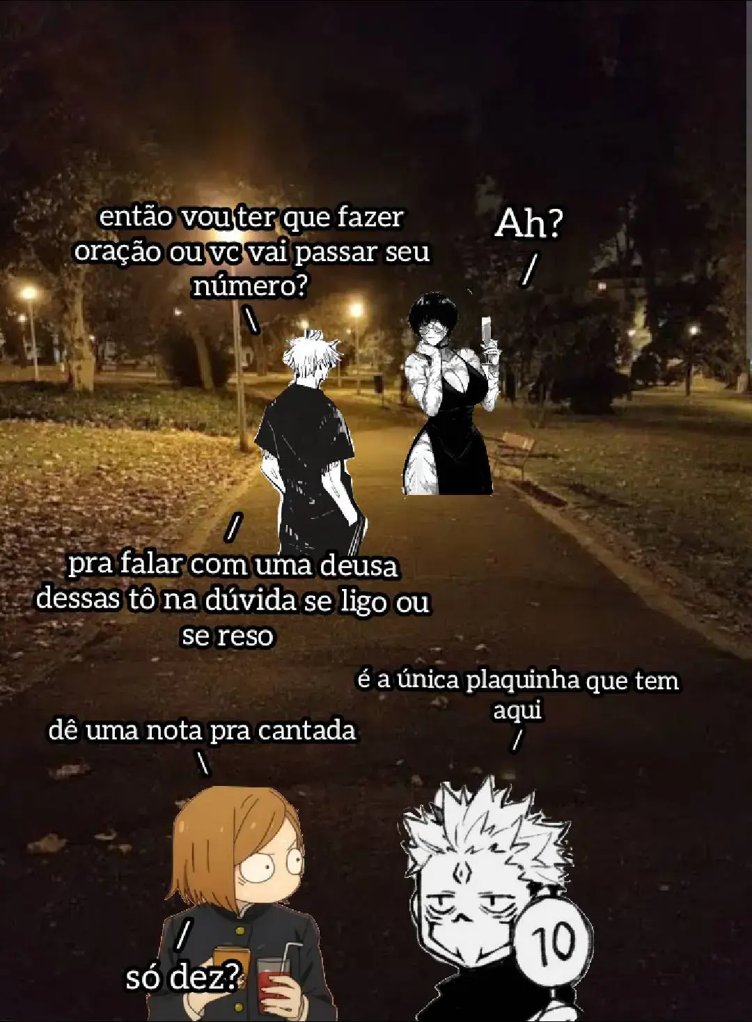 cantadas do gojo😮‍💨🙅 #memesdogojo #cantadasdogojo #cantadas #jjk #jujutsukaisen #foryou 