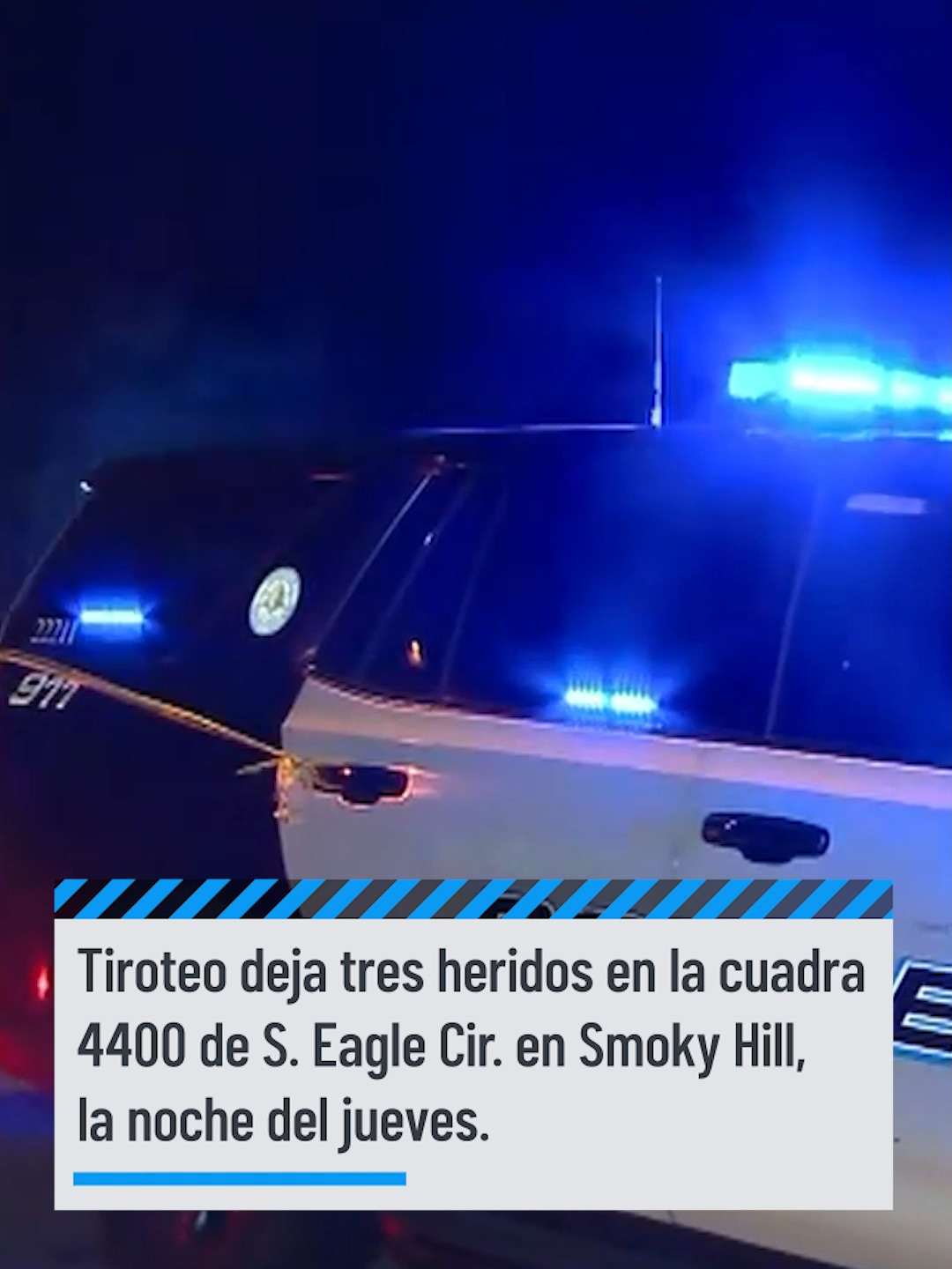 Tiroteo deja tres heridos #colorado #violencia #tiroteo #heridos #Noticias