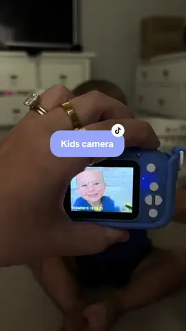It can also take videos & has a few games on it!!!!! My toddler is obsessed with taking pictures so he is loving this thing🥹 #kidscamera #digitalcamera #kids #toddler #MomsofTikTok #tiktokshopsummersale #toys 