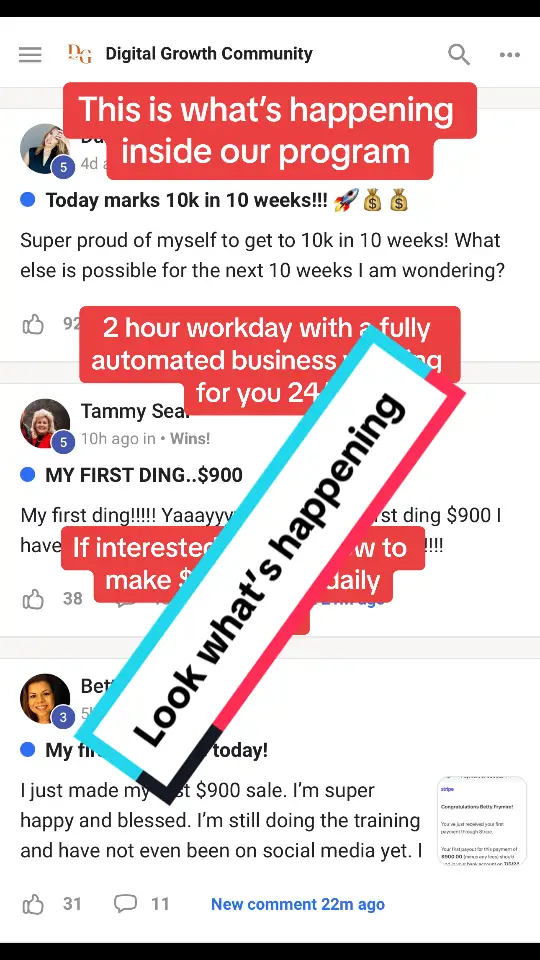 Looks whats happening inside our program. If interested in learning how to make $300-900 daily type YES I would love to show you.  #singlemom #MomsofTikTok #onlinebusiness #makemoneyonline #2hourworkday #fyp #passiveincome #timefreedom #foryoupage 