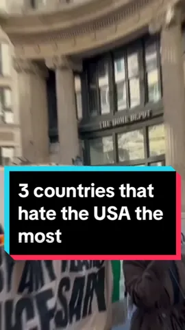 The 3 countries that hate the USA the most