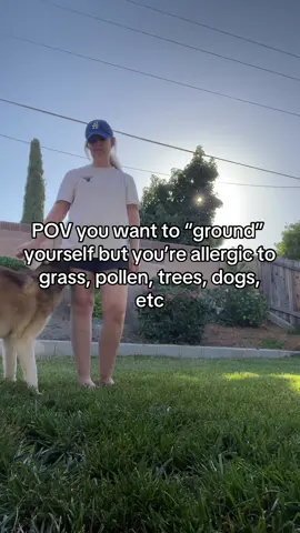 Ah choo #grounding #groundingtechique #groundingyourself #groundingexercise #touchgrass 