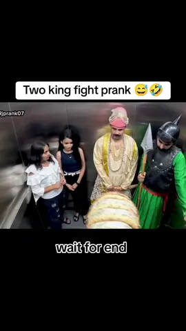 Part -108 Two king fight prank 😅  #fyp #foryou #foryoupage #fypツ #viralvideo #viraltiktok #liftprank 
