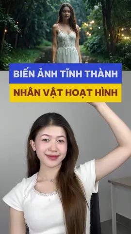 Biến hình ảnh tĩnh thành nhân vật hoạt hình động với A.I #xuhuong #congnghekhongkho #congcuai #LearnOnTikTok