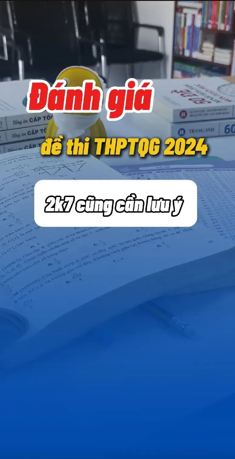 2k6 thấy sao về đề năm nay nhỉ ???  #2k6quyettamdodaihoc #study #onthidaihoc #moonbook #moonbookvn #moonbookofficial #BookTok #studytips #thidaihoc #education #edutok #totnghiep #LearnOnTikTok #sachid #2k7 