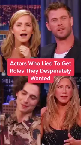 Do you know?  #actors #fyp #robertpattinson #annehathaway #chrishemsworth