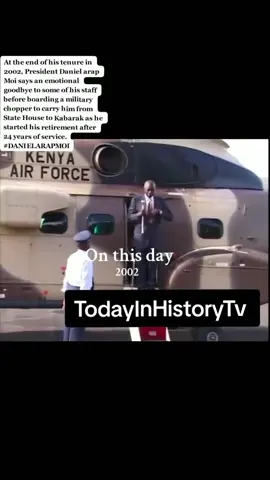 The Flight ✈️ to Kabarak after handing over to President Mwai Kibaki December 2002#onthisday #kisumutiktoker #moi #todayinhistorytv #ethiopian_tik_tok #CapCut #mediaguru #kenyantiktok🇰🇪 #tanzaniantiktok🇹🇿 