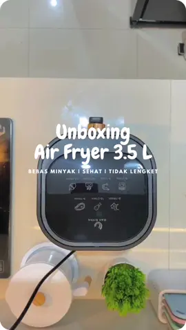 🛒 link di bio no. 67 Unboxing Air Fryer dari @Hanriver.official  Model: HRAF04BK Kapasitas terukur: 3,5L Tegangan terukur: 220V Daya: 800W Frekuensi terukur: 50Hz Ukuran: 25.2x20.8x29.5cm #airfryer  #hanriver #rekomendasiairfryer #fyp  #kitchen  #viral  #racunshopee #gratisongkir #spillracunshopee #diskon #racuntiktok  #asmr  #unboxing  #peralatanrumahtangga  #rumahflo #rekomendasishoppe  #homeliving #homedecor