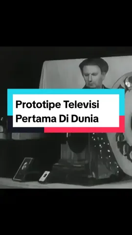 Prototipe Televisi Pertama Di Dunia. #SejarahTelevisi #Televisi #fyp 