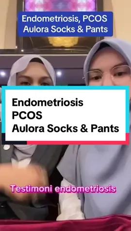 Tq ECA Kak Sya & Madihah sharing testimoni Endometriosis dan PCOS Ikhtiar dengan Aulora socks dan pants.. 🤲🏼💪🏼 #oieBEshare #auloraseries #aulorasocks #aulorapants #endometriosis #pcos #periodpain #senggugut #farinfraredtherapy 