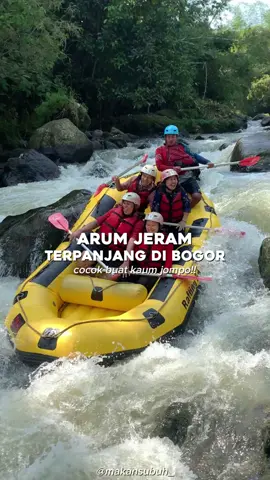 Siapa tau mau main arum jeram yang panjang sungainya tuh kaya dari jakarta ke tangerang wkwk  #arumjeram #rafting #liburan #bogor #raftingbogorcisadane #raftingbogor #infobogor 