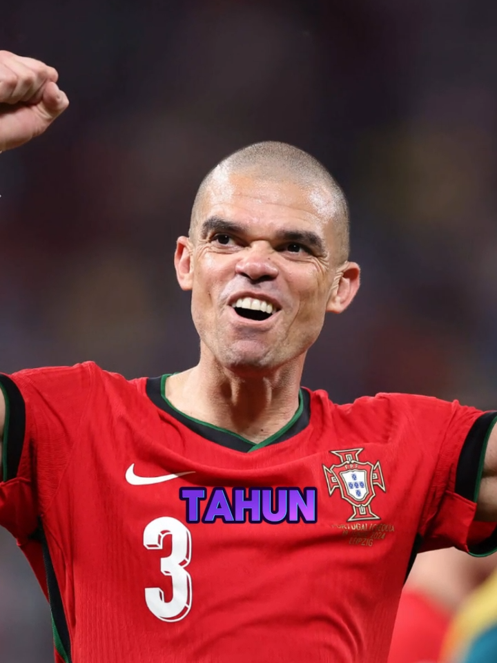 Pepe masih 'memasak' di usia 41 tahun untuk Portugal #euro #EURO2024 #pepe #ronaldo #cristianoronaldo #cr7cristianoronaldo #portugal #beritabola #infobola