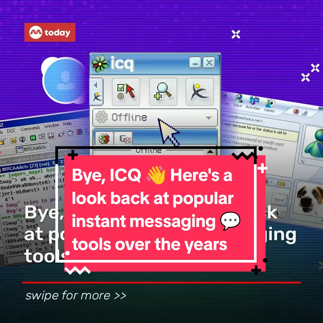 Tell me your age without telling me your age. Which of these 🗨️ #instantmessaging platforms was (or is) your go-to? #sgnews #technology #icq #tellmewithouttellingme 