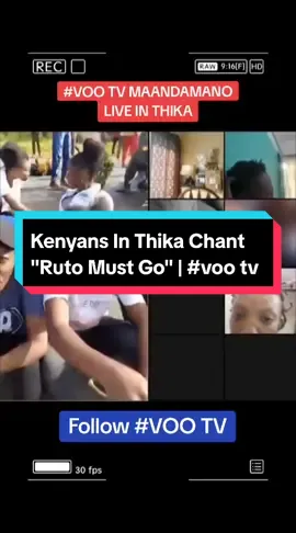 Kenyans in Thika say 