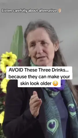 Avoid these 3 drinks if ypu don't want to look older #barbaraoneill #holistichealth #naturalremedy #moringa #womenhealth #skin #matcha #dehydrated 
