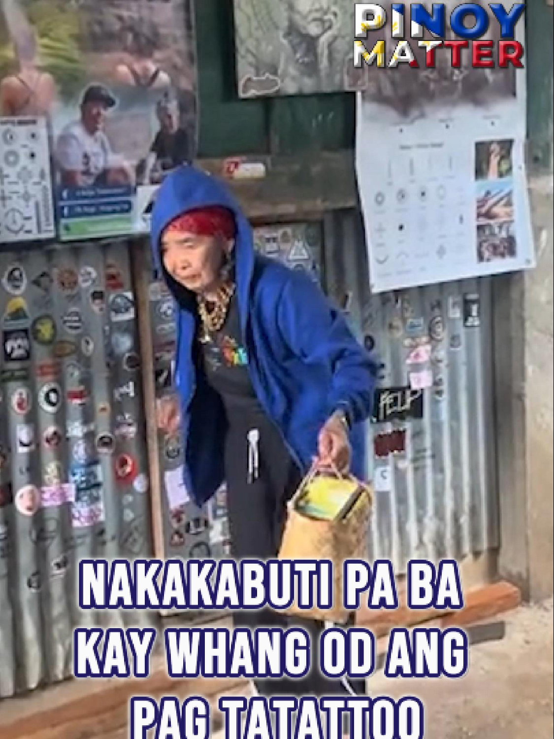 APO WHANG OD, kaya pa kayang ipagpatuloy ang pagtatattoo? 🤔 ------- Panoorin ang buong video 🎥 #pinoymatter #pilipinas #pinoy  #trending #viral #trend #Buscalan #ApoWhangOd #Mambabatok #Tattoo #Legendary