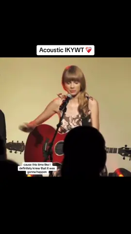 Acoustic version of #ikywt og #redera #taylorswift is so damn good ❤️‍🩹