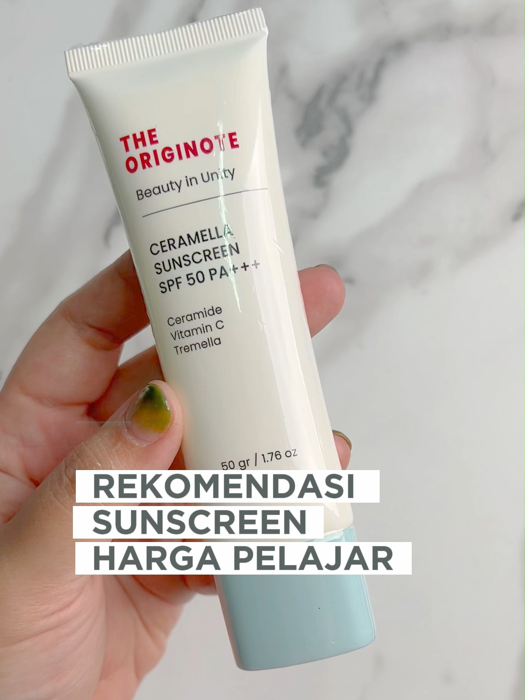 04 | Rekomendasi sunscreen the originote sunscreen ceramella spf 50 #rekomendasisunscreen #sunscreen #sunscreenreview #theoriginotesunscreen #theoriginotesunscreenspf50 #wibgajian #ttspilihangajian #shopmaster