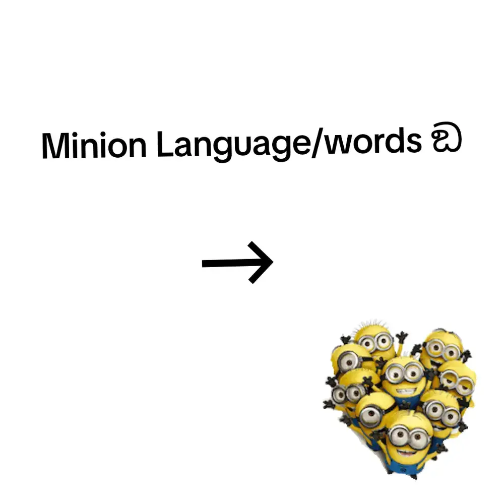 Wanna learn minion language? #Fyp #foryou #foryoupage #minions #language #words #BANANA #despicableme 