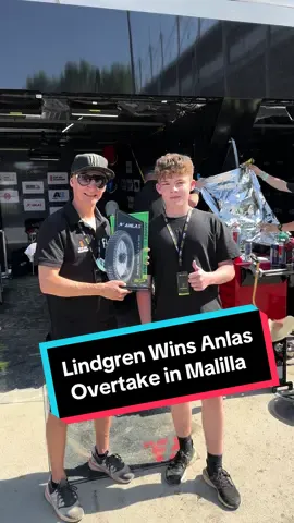 Congratulations Fredrik Lindgren 🙌🙌 The Fans have voted you WINNER of the #ANLASOVERTAKE from the #SwedishSGP 🇸🇪 #FIMSpeedwayGP | #ISSGorzowSGP | Anlas Andolulastik  #SpeedwayGP #racing #Motorsport #motorcycle  #bikes