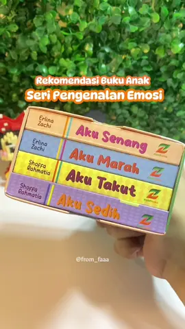 Rekomendasi buku anak seri pengenalan emosi  #bukuanak #seripengenalanemosi #emosi #bukuanakmurah #bukuanakviral 